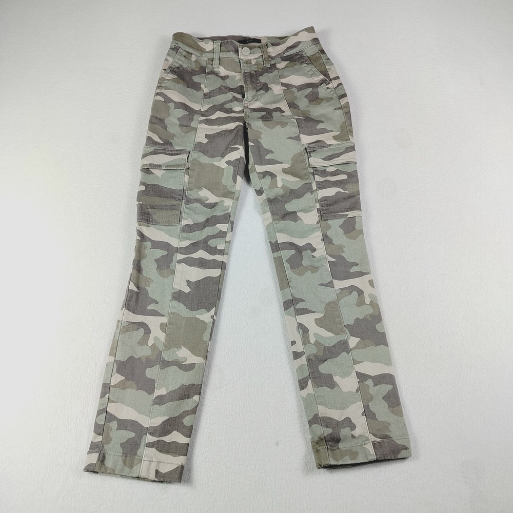 J. Crew Pants Womens‎ 23P Green Vintage Straight Cargo Camo Military Streetwear